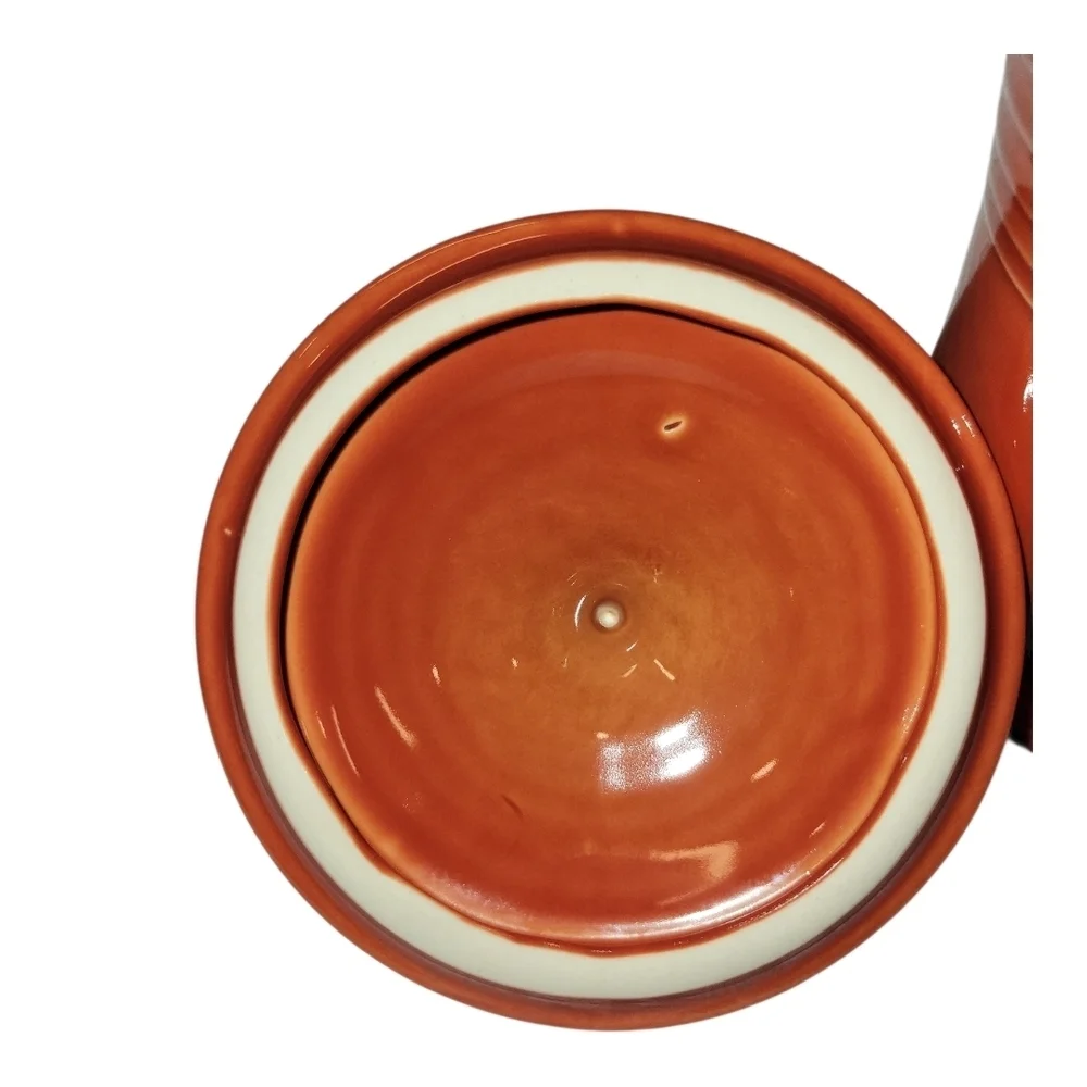 Fiesta 13 OZ Mini Canister 5 5/8 Inch Jam Jar PAPRIKA